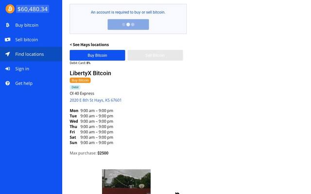 LibertyX Bitcoin ATM