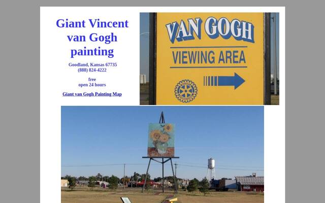 Giant Van Gogh Painting