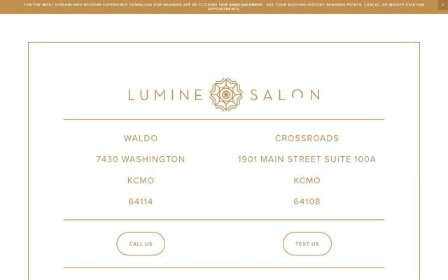 Lumine Salon Waldo