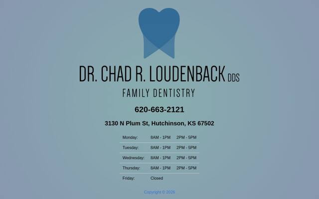 Loudenback Chad R DDS