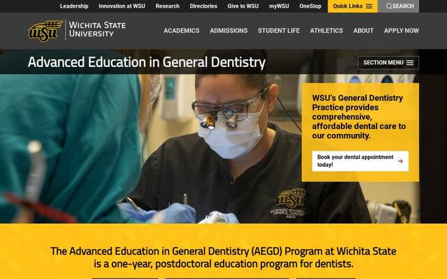 Wichita State University AEGD Program- Dental Clinic