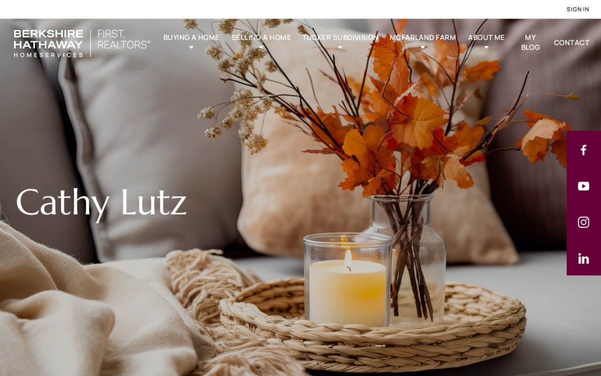 Cathy Lutz, Berkshire Hathaway First, REALTORS