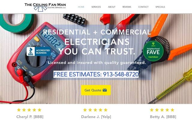 The Ceiling Fan Man CFM Electrical Service LLC