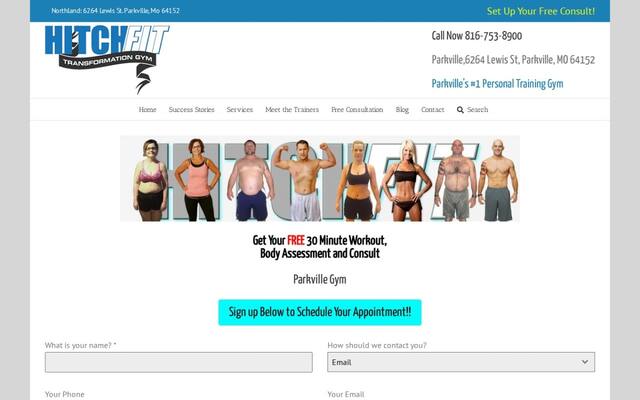 Hitch Fit Gym North - Personal Training Parkville Missouri