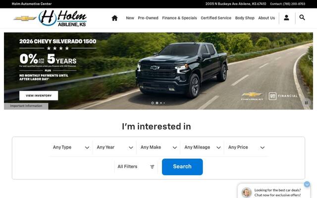 Holm Automotive Center, Inc.