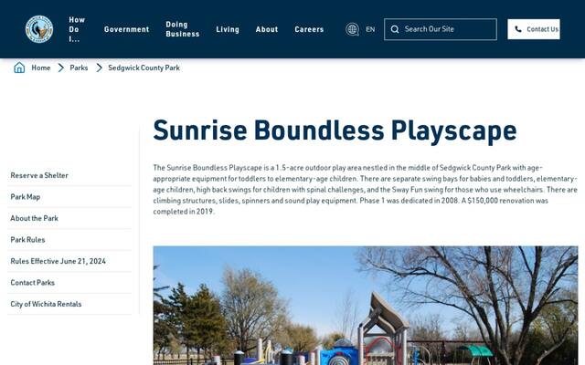 Sunrise Boundless Playscape