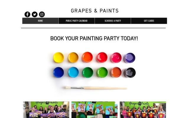 Grapes & Paint