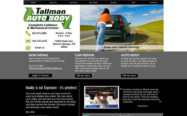 Tallman Auto and Body