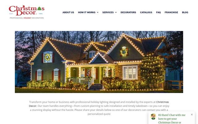 Christmas Decor by The Grounds Guys of Olathe