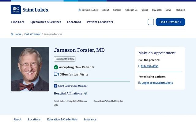 Jameson Forster, MD