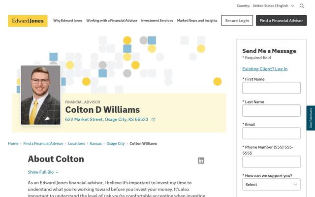 Colton D Williams