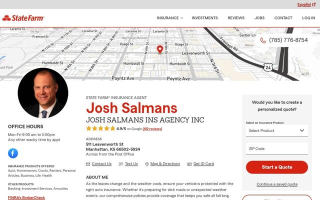 State Farm Insurance: Josh Salmans