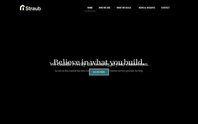 Straub Construction Company, Inc.