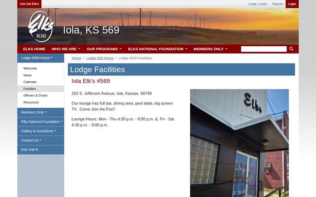 Iola Elks Lake