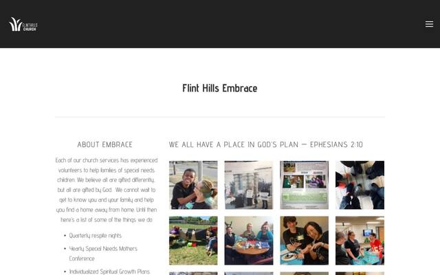 Flint Hills Embrace 'Special Needs' Ministry