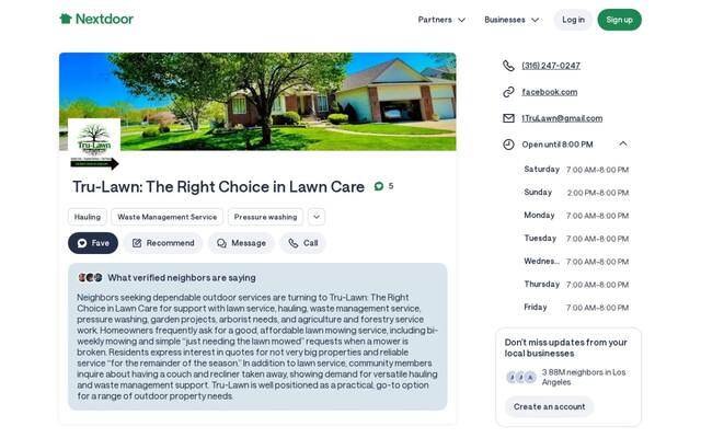 Tru-Lawn: The Right Choice in Lawn Care