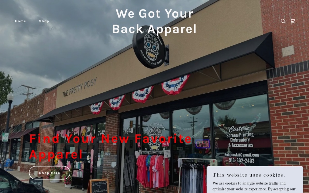 We Got Your Back Apparel