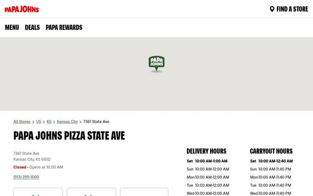 Papa John's Pizza