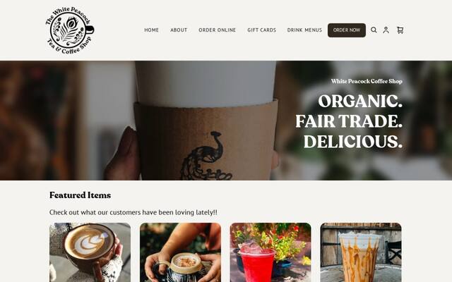 The White Peacock Tea and Coffee Company