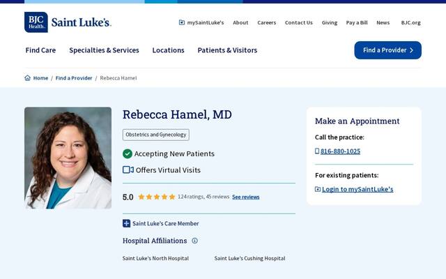 Rebecca Jean Hamel, MD