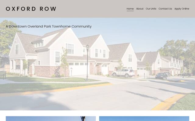 Oxford Row Townhomes