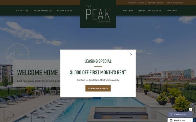 The Peak at Sonoma Apartments