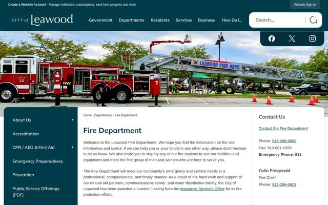 Leawood Fire Department Station 3