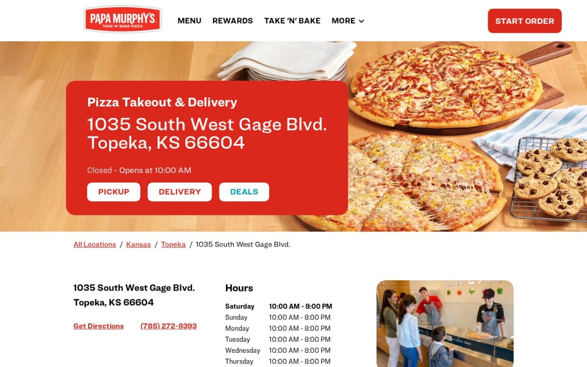 Pizza Takeout & Delivery