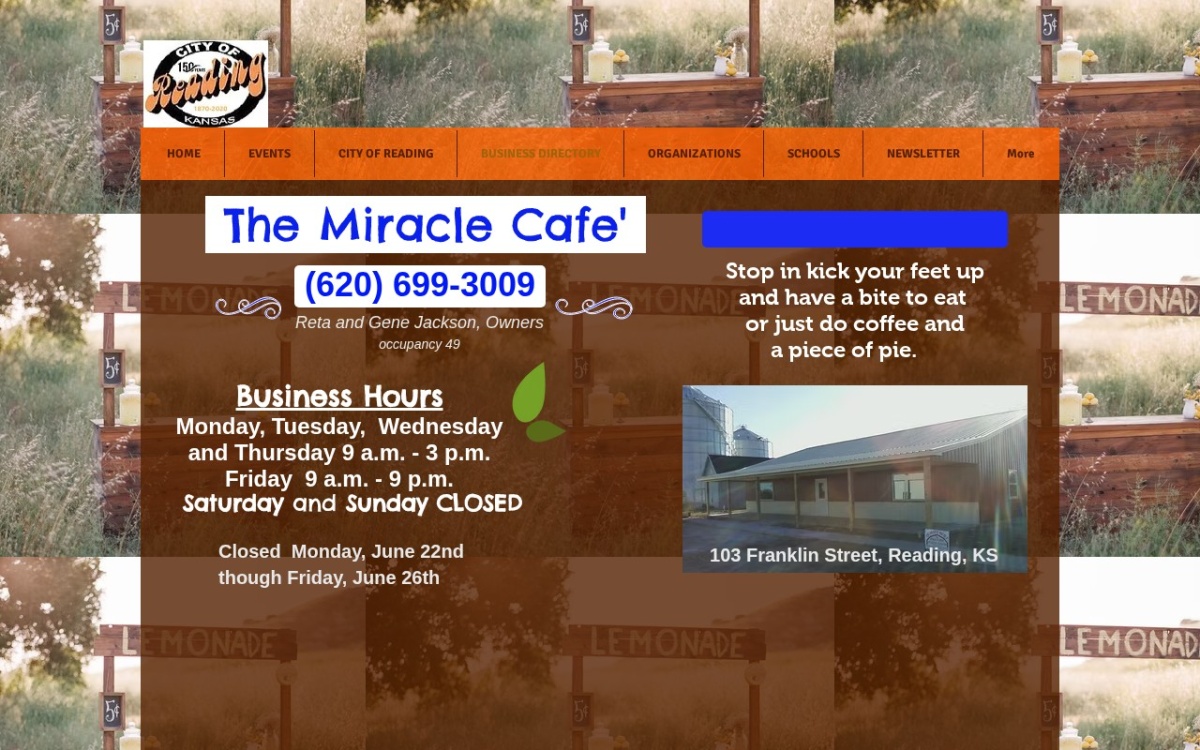 The Miracle Cafe