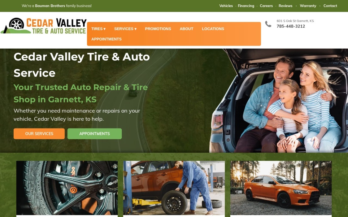 Cedar Valley Tire & Auto Service