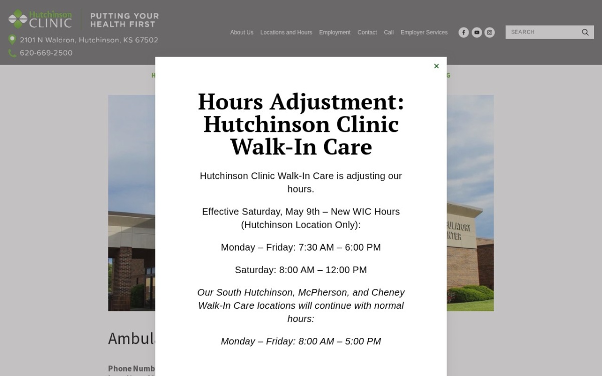 Hutchinson Ambulatory Surgery Center