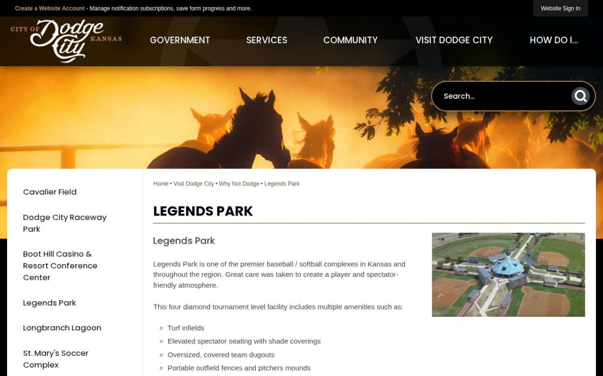 Dodge City Legends Park