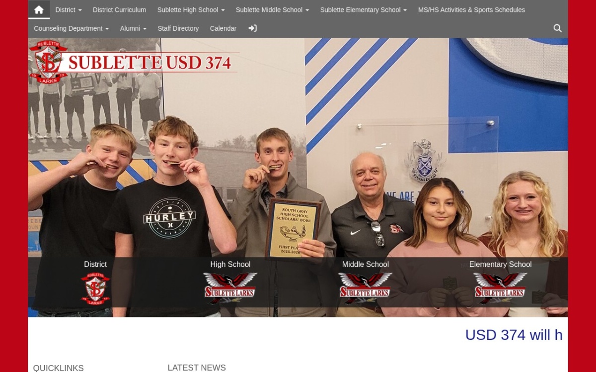 Sublette Unified School District 374