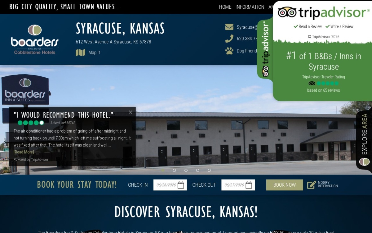Boarders Inn & Suites
