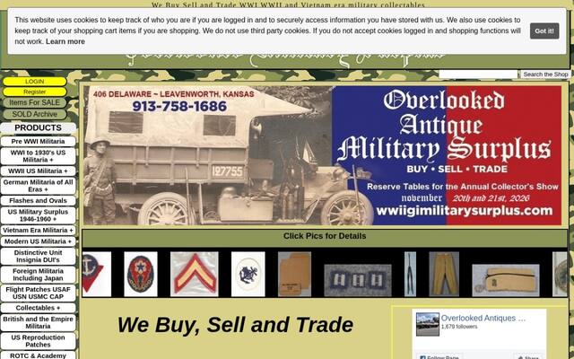 Overlooked Antiques & Military Surplus