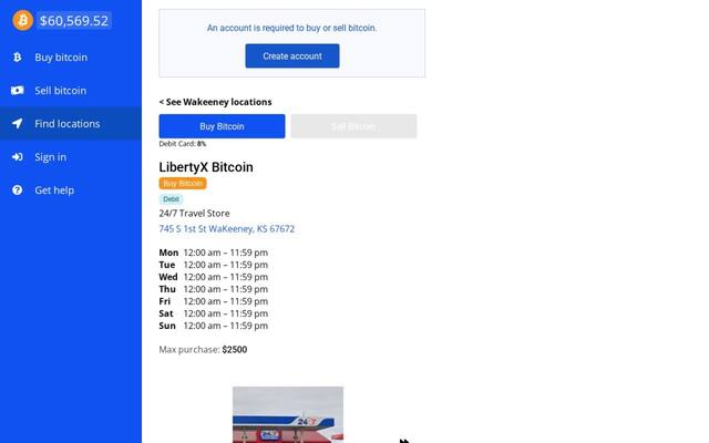 LibertyX Bitcoin ATM