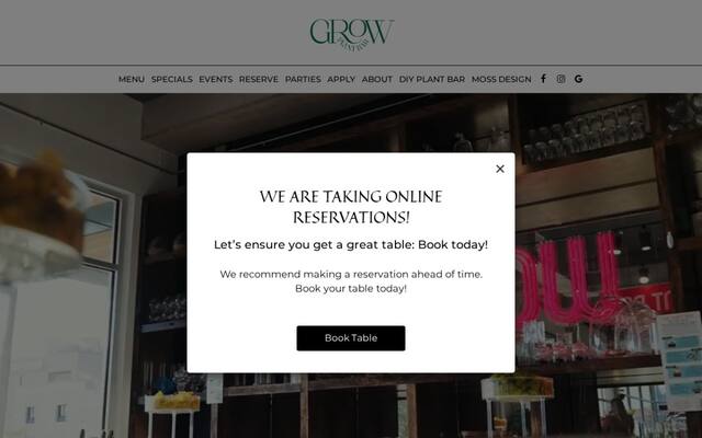 Grow Plant Bar