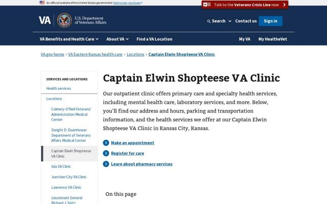 Kansas City Kansas VA Clinic (Wyandotte County)