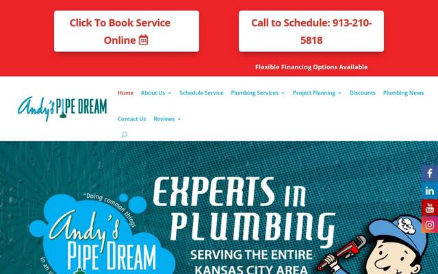 Andy's Pipe Dream Plumbing