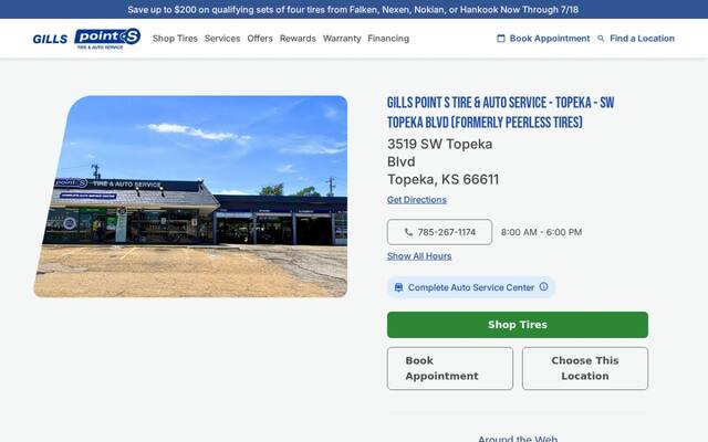 Gills Point S Tire & Auto Service
