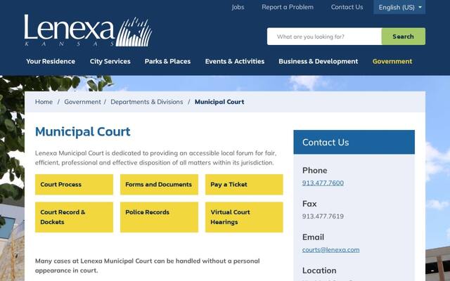 Lenexa City Municipal Court