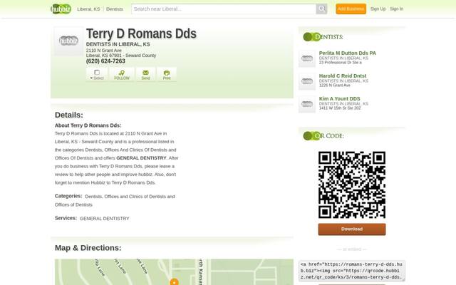 Dr. Terry Romans, DDS