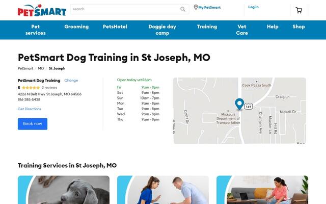 PetSmart Dog Training