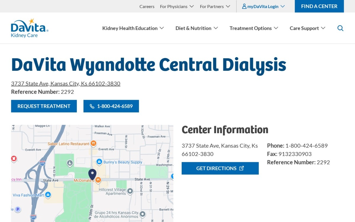 DaVita Wyandotte Central Dialysis