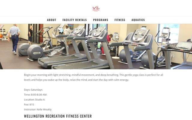 Wellington Recreation Commission Fitness Center