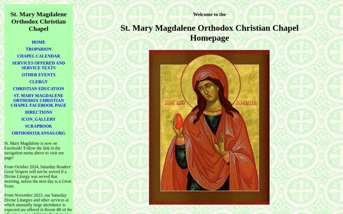 St. Mary Magdalene Orthodox Christian Chapel