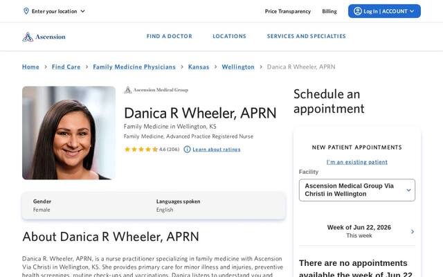 Danica Wheeler, APRN