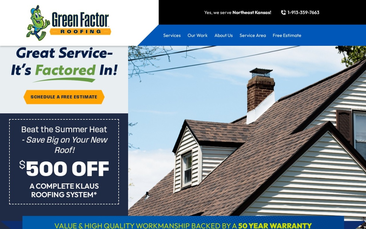 Klaus Roofing Systems by Green Factor