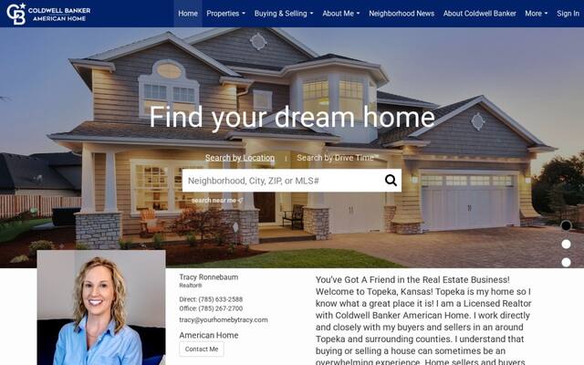 Tracy Ronnebaum, Coldwell Banker American Home