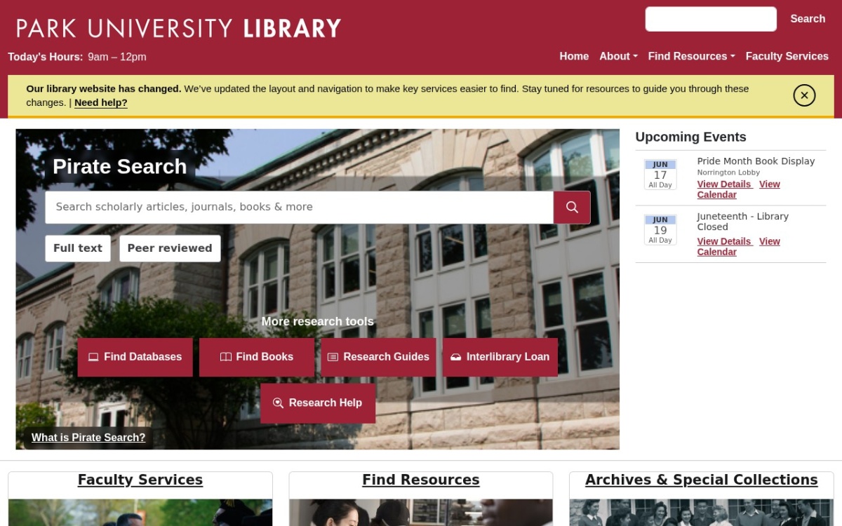 Park University Library